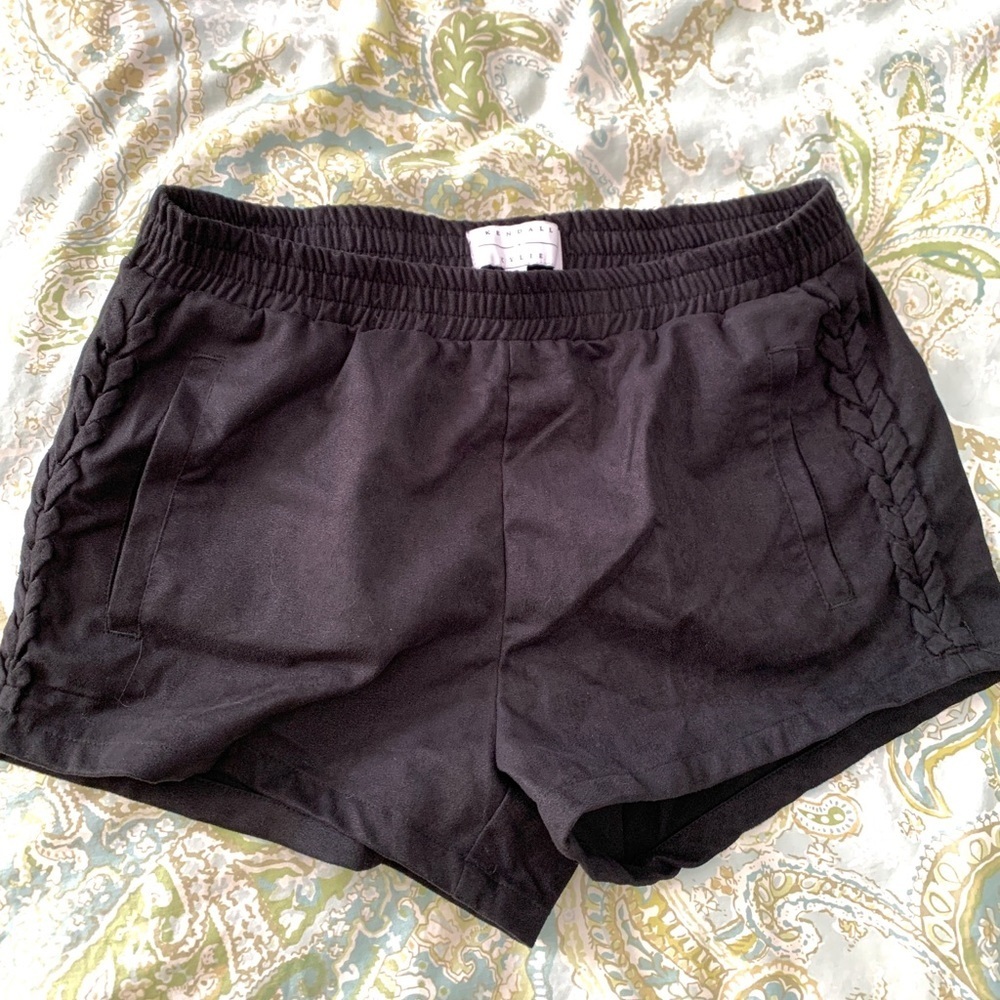 kendall & kylie faux suede shorts